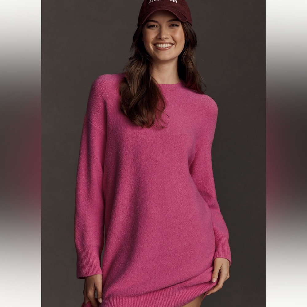 Daily Practice by Anthropologie Long-Sleeve
Sweater Mini Dress